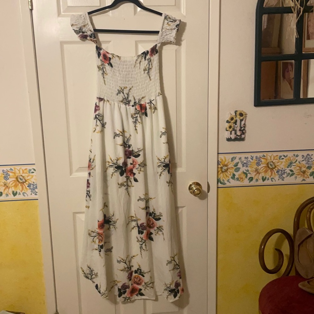 Floral Off the shoulder dress